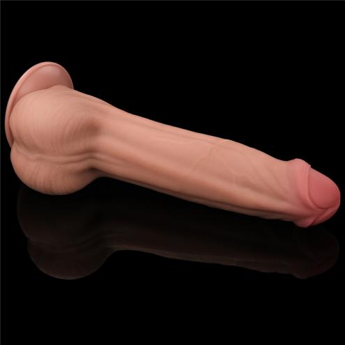 Фаллоимитатор 11.5'' King Sized Sliding Skin Dual Layer Dong
