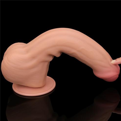 Фаллоимитатор 11.5'' King Sized Sliding Skin Dual Layer Dong