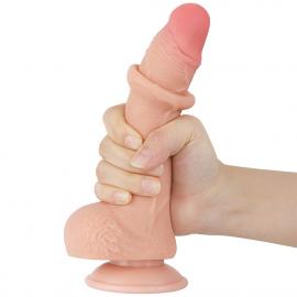 Фалоімітатор 7.5 Sliding Skin Dual Layer Dong - 3