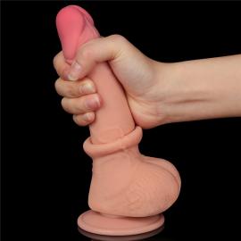 Фалоімітатор 7.5 Sliding Skin Dual Layer Dong - 2