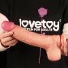 Фалоімітатор 10'' Dual layered Platinum Silicone Cock
