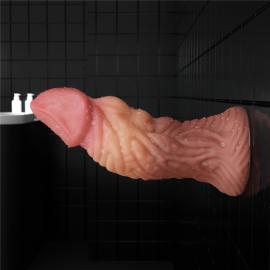 Фалоімітатор 7.0 Dual layered Platinum Silicone Plug - 8