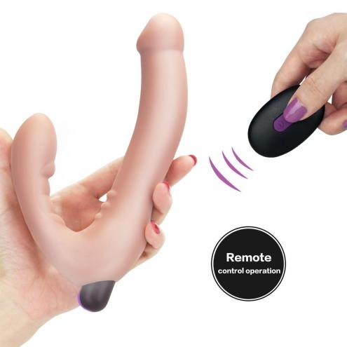 Безремневой страпон Rechargeable IJOY Strapless Strap on