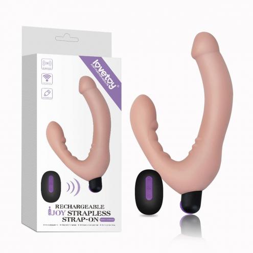 Безремневой страпон Rechargeable IJOY Strapless Strap on