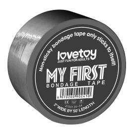 Бондажний скотч My First Non Sticky Bondage Black