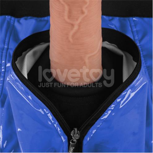 Трусы для страпона Chic Strap-On Shorts, синие
