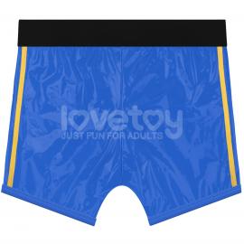 Трусы для страпона Chic Strap-On Shorts, синие - 8