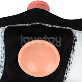 Трусы для страпона Chic Strap-On Shorts, синие - 2