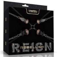 Бондажі фіксатори REBELLION REIGN UNDER MATTRESS RESTRAINT