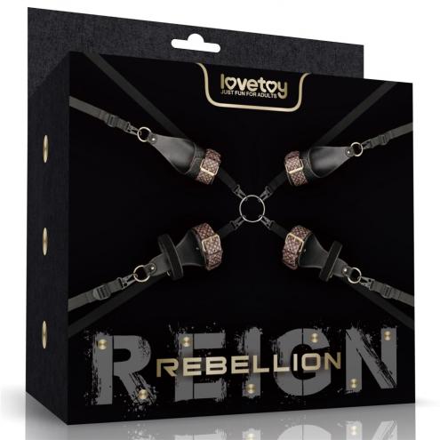 Бондажі фіксатори REBELLION REIGN UNDER MATTRESS RESTRAINT