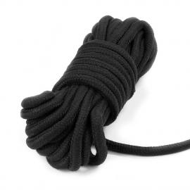Мотузка чорна 10 meters Fetish Bondage Rope - 6