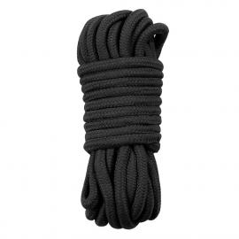 Мотузка чорна 10 meters Fetish Bondage Rope - 2