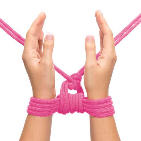 Мотузка рожева 10 meters Fetish Bondage Rope