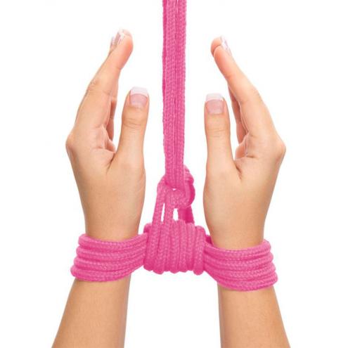 Мотузка рожева 10 meters Fetish Bondage Rope