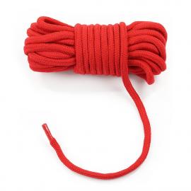 Мотузка червона 10 meters Fetish Bondage Rope - 4