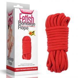 Мотузка червона 10 meters Fetish Bondage Rope - 1