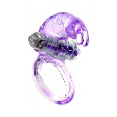 Ерекційне кільце Rabbit Vibro CockRing Purple