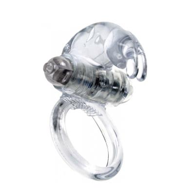 Ерекційне кільце Rabbit Vibro Cock Ring Clear