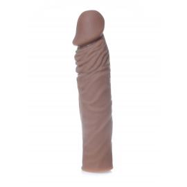 Насадка на пеніс Perfect Sleeve Mulatto extends 7 cm - 3