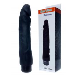 Вібратор Wibrator-Real Skin - Black - 1