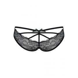 Трусики Obsessive Frivolla (Черный, S/M) - 6
