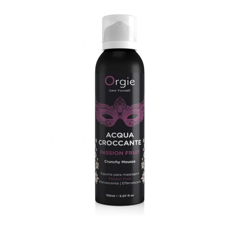 Пінка для масажу ORGIE Acqua Croccante Crunchy Mousse Passion Fruit, 150 ml