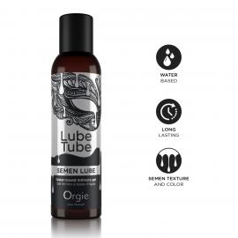 Лубрикант Orgie Lube Tube SEMEN WATER-BASED INTIMATE GEL, 150 ML - 2