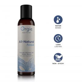 Лубрикант Orgie ALL-NATURAL ACQUA 150 ML - 3