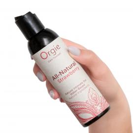 Лубрикант Orgie ALL-NATURAL STRAWBERRY 150ML - 3