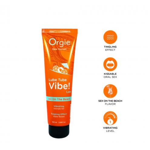 Збуджуючий гель ORGIE Lube Tube Vibe! - Low - Sex On The Beach - 100ml