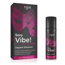 Рідкий збуджуючий вібратор для двох Orgie Sexy Vibe! Intense Orgasm Liquid Vibrator 15 ml