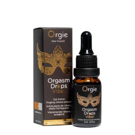 Капли возбуждающие Orgie Orgasm Drops Vibe Peach Flavor 15 мл - 1