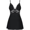 Комплект Obsessive 810-BAB-1 babydoll (Чорний, S/M)