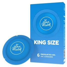 Презервативы Love Match King Szie XXL, 6 шт