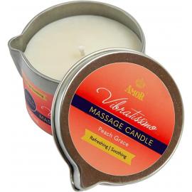 Массажная свеча - Vibratissimo Peach Grace, 50 мл - 1