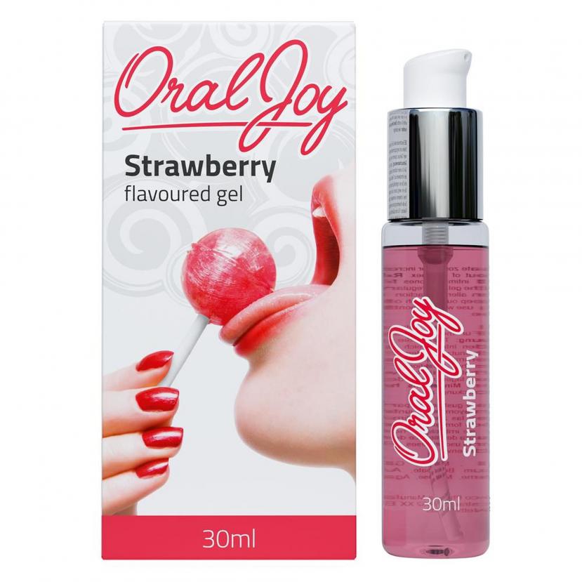 Оральный лубрикант - Oral Joy Strawberry, 30 мл (10.2026)