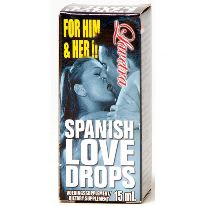Збуджуючі краплі - Spanish Love Drops Lavetra, 15 мл