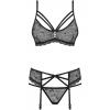 Комплект Obsessive 818-SEG-1 set (Чорний, L/XL)