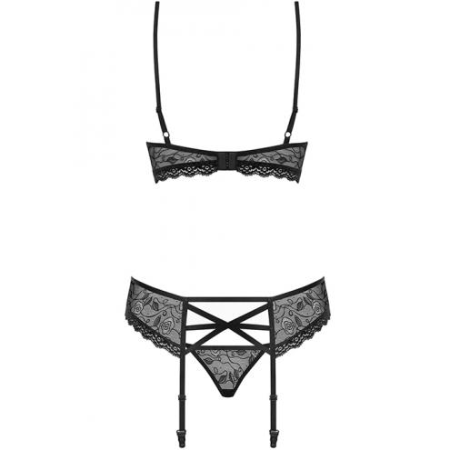 Комплект Obsessive 818-SEG-1 set (Чорний, L/XL)