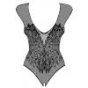 Боді Obsessive B112 (Чорний, S/M/L)