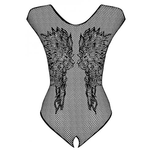Боді Obsessive B112 (Чорний, S/M/L)