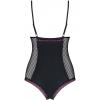 Боді Obsessive 819-TED-1 (Чорно-малиновий, S/M)