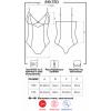 Боді Obsessive 819-TED-1 (Чорно-малиновий, S/M)