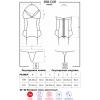 Комплект Obsessive 838-COR-3 corset (Червоний, L/XL)