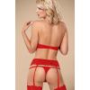 Комплект Obsessive 838-SEG-3 set (Красный, S/M)