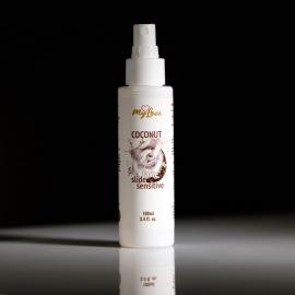 Інтимний гель-лубрикант - MyLove Taste Slide Sensitive Coconut, 100 мл - 5