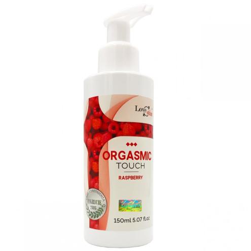 Універсальний масажний гель ORGASMIC TOUCH RASPBERRY 150 ml