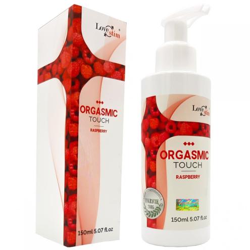 Масажный универсальный гель ORGASMIC TOUCH RASPBERRY 150 ml