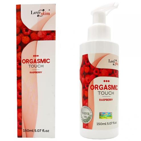 Універсальний масажний гель ORGASMIC TOUCH RASPBERRY 150 ml