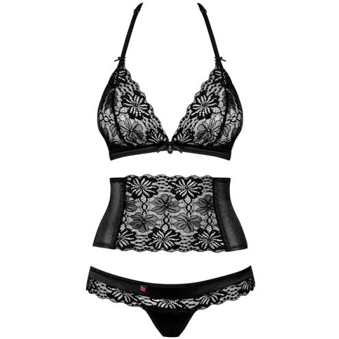 Комплект Obsessive 846-SEG-1 set (Черный, S/M)